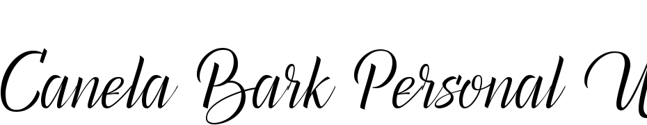 Canela Bark Personal Use Font Download Free